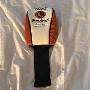 Tito's Handmade Vodka Golf Club Cover New. Fits most drivers are fairway wood.